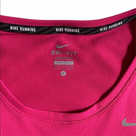 Nike Running Hot Pink Dri-Fit Athletic Tee - Picture 8 of 16